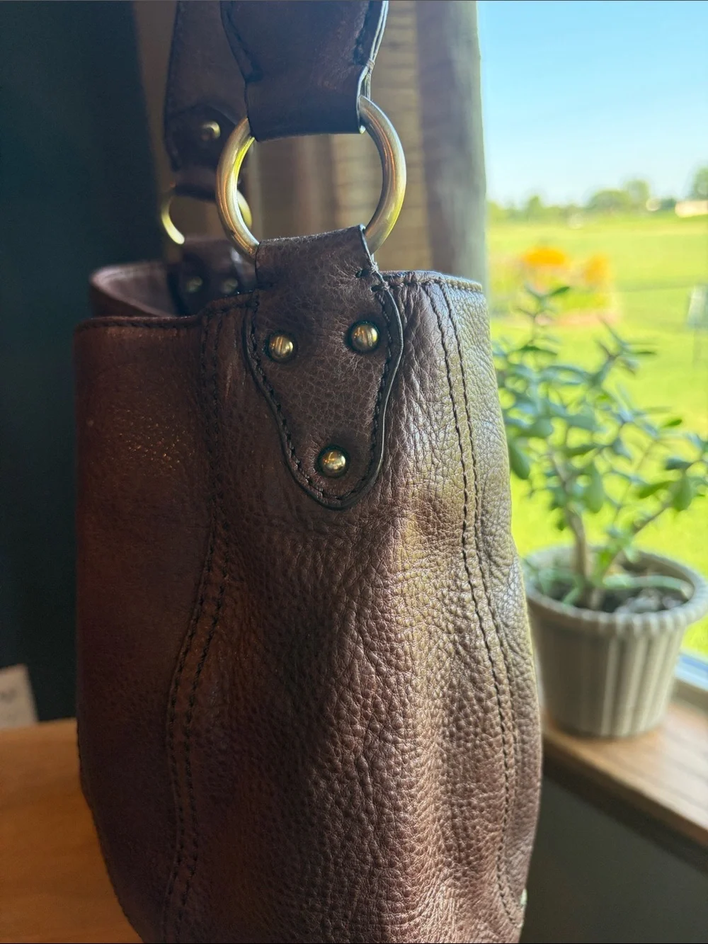 Vintage Y2K Michael Kors Leather Shoulder Bag EXCELLENT CONDITION